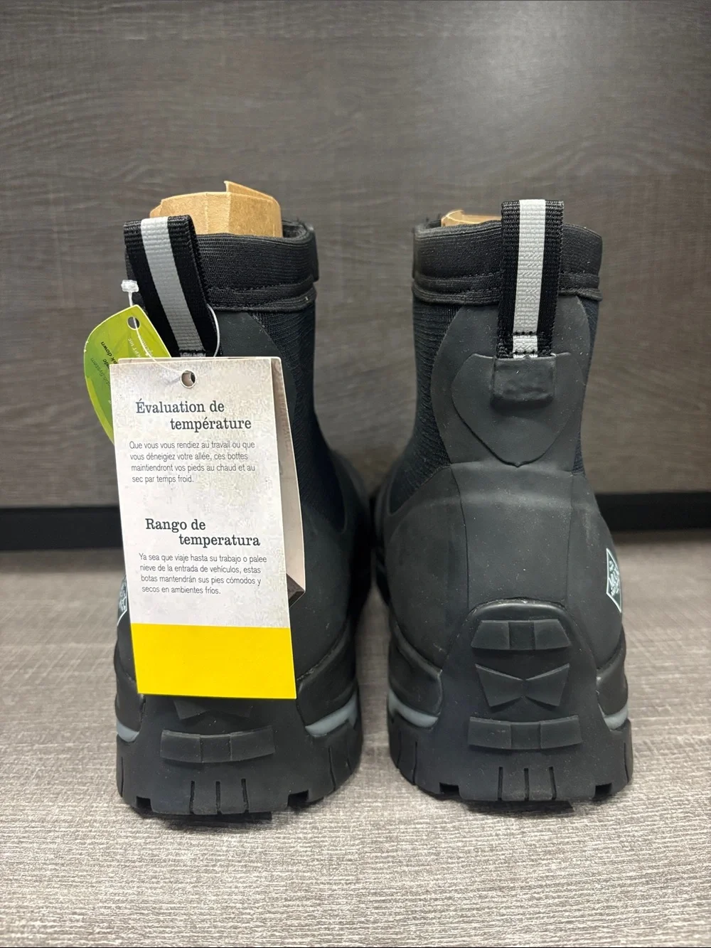 Men's Muck Apex Mid Zip Boots (Black) - Size 14